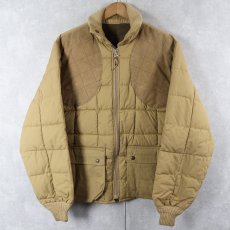 画像1: 80's 10X USA製 中綿入り キルティングジャケット XL (1)