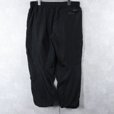 画像2: 90's POLO SPORT Ralph Lauren ソフトシェル イージーパンツ BLACK M (2)