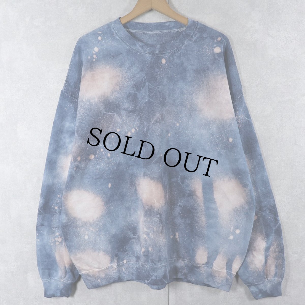 画像1: ブリーチ×タイダイ染め スウェット  (1)