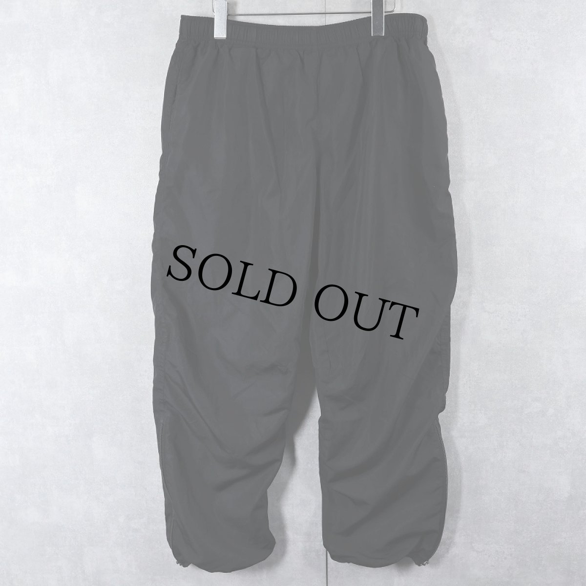 画像1: 90's POLO SPORT Ralph Lauren ソフトシェル イージーパンツ BLACK M (1)