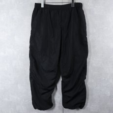 画像1: 90's POLO SPORT Ralph Lauren ソフトシェル イージーパンツ BLACK M (1)