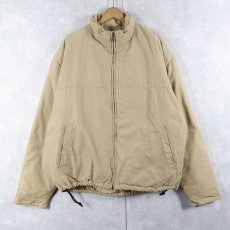 画像1: POLO Ralph Lauren コットン×ナイロン ダウンジャケット XL (1)