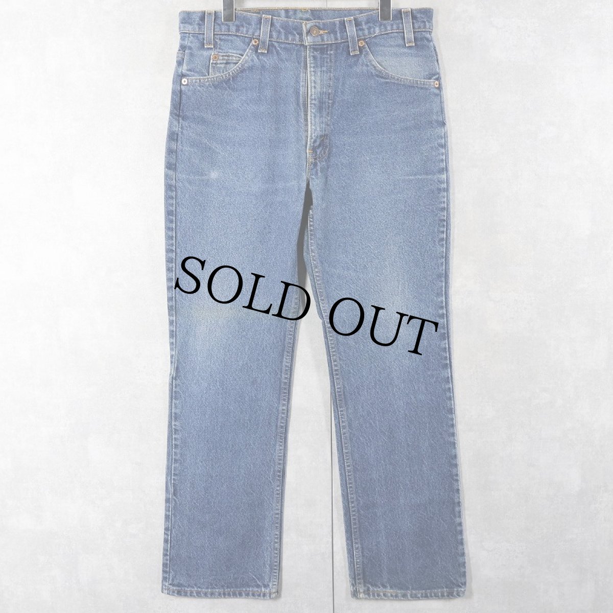 画像1: 90's Levi's 517 USA製 ブーツカットデニムパンツ W33 (1)