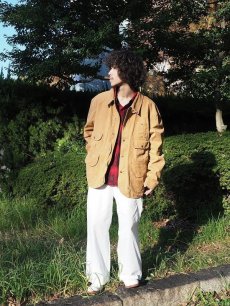 画像1: POLO Ralph Lauren コットンハンティングジャケット XXL (1)