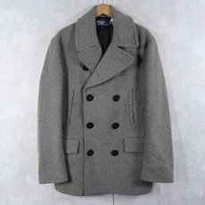 画像1: POLO Ralph Lauren メルトンウールPコート M (1)