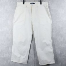 画像2: POLO Ralph Lauren シンチバック付き コットンベイカーパンツ W39 (2)
