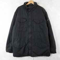 画像1: POLO Ralph Lauren “M-65 TYPE” コットンナイロン フィールドジャケット BLACK XL (1)