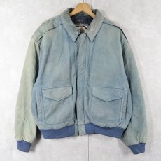 画像1: PARIS SPORT CLUB "A-2 TYPE" レザージャケット L (1)