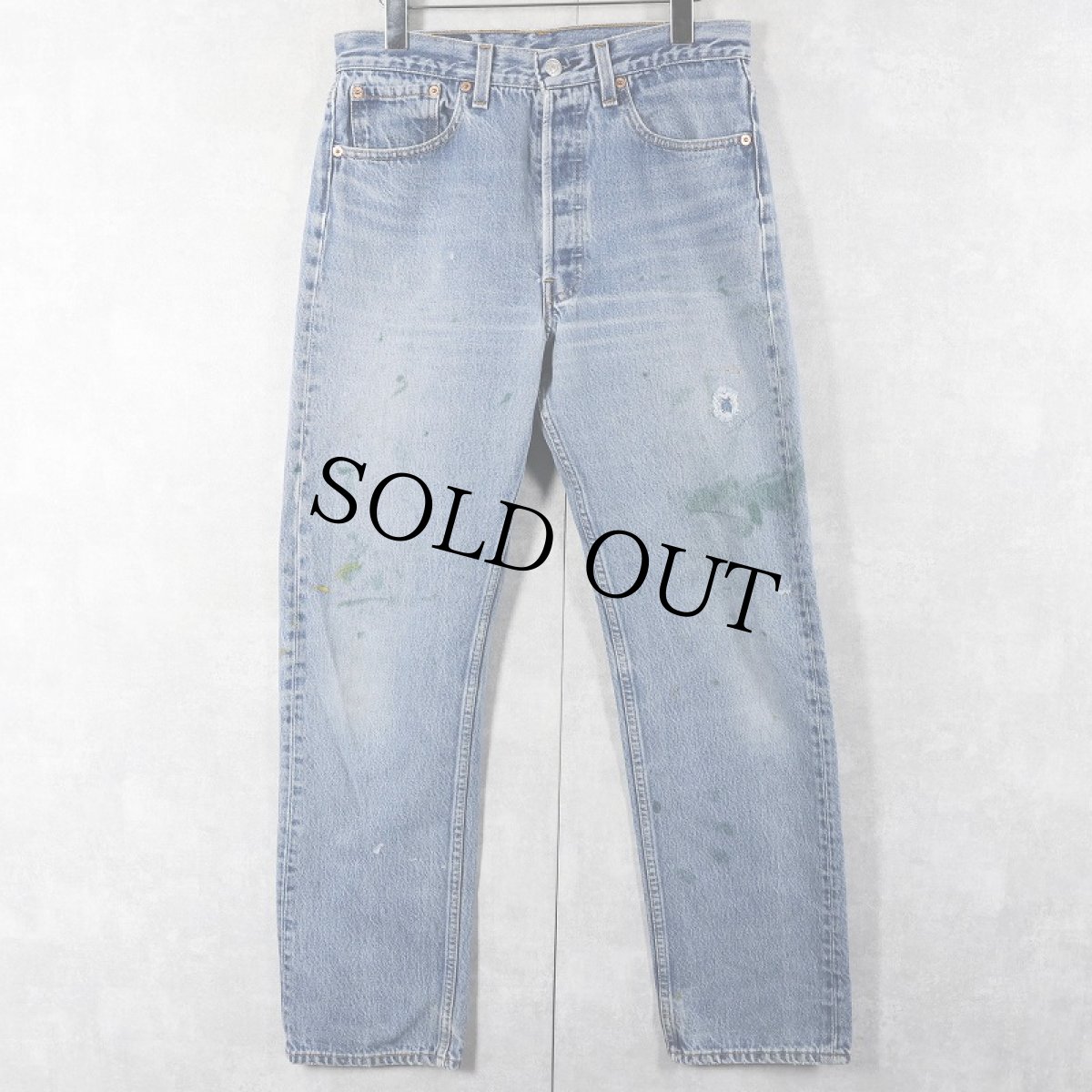 画像1: 90's Levi's 501 USA製 デニムパンツ W31 (1)