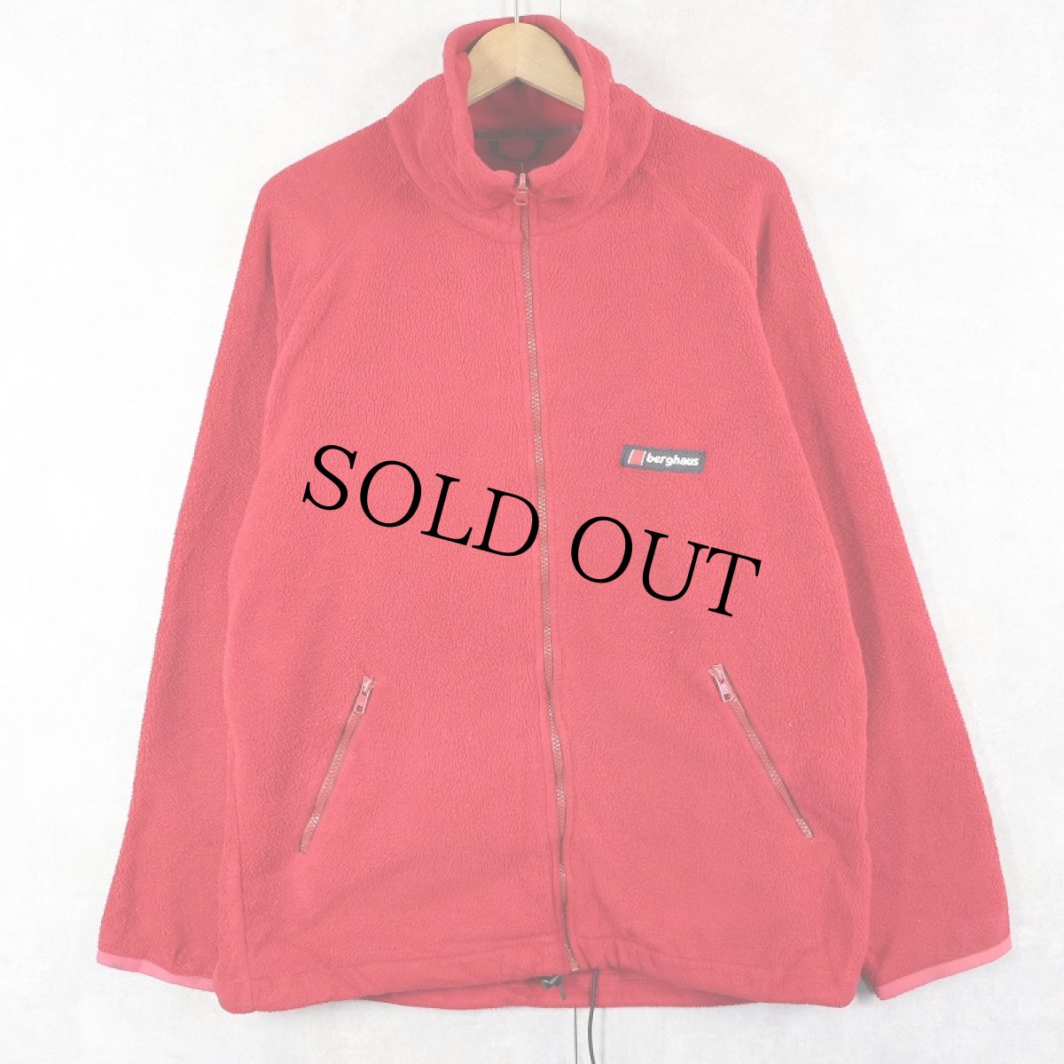 画像1: 80〜90's berghaus フリースジャケット L (1)