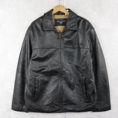 画像1: DOCKERS レザージャケット M (1)