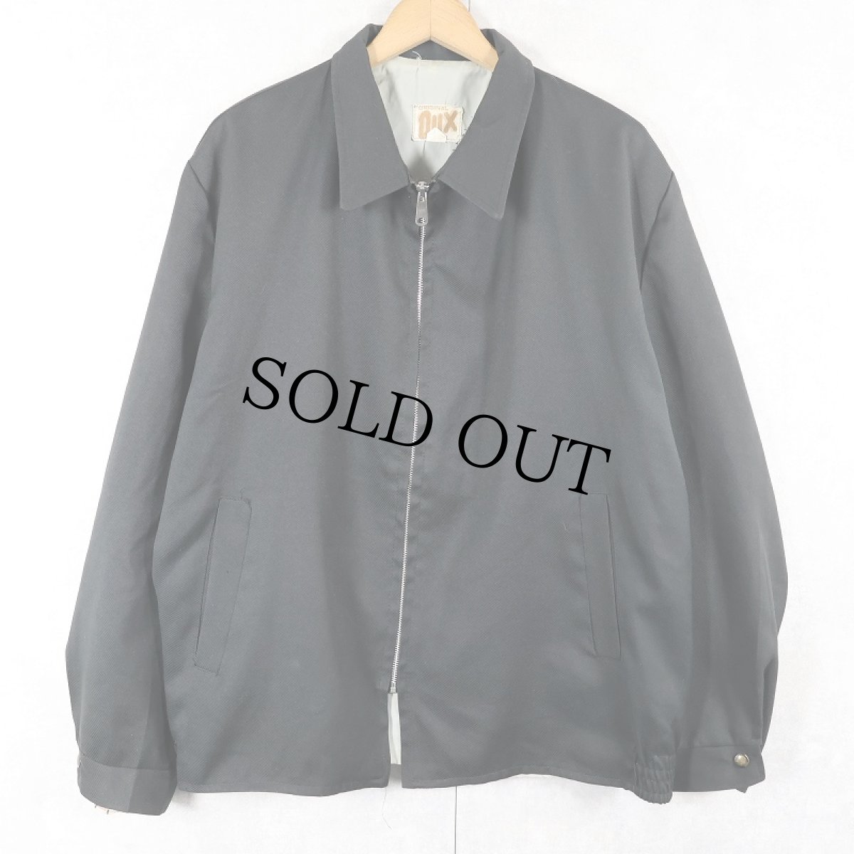 画像1: 80〜90's DUX ワークジャケット BLACK (1)