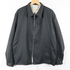 画像1: 80〜90's DUX ワークジャケット BLACK (1)