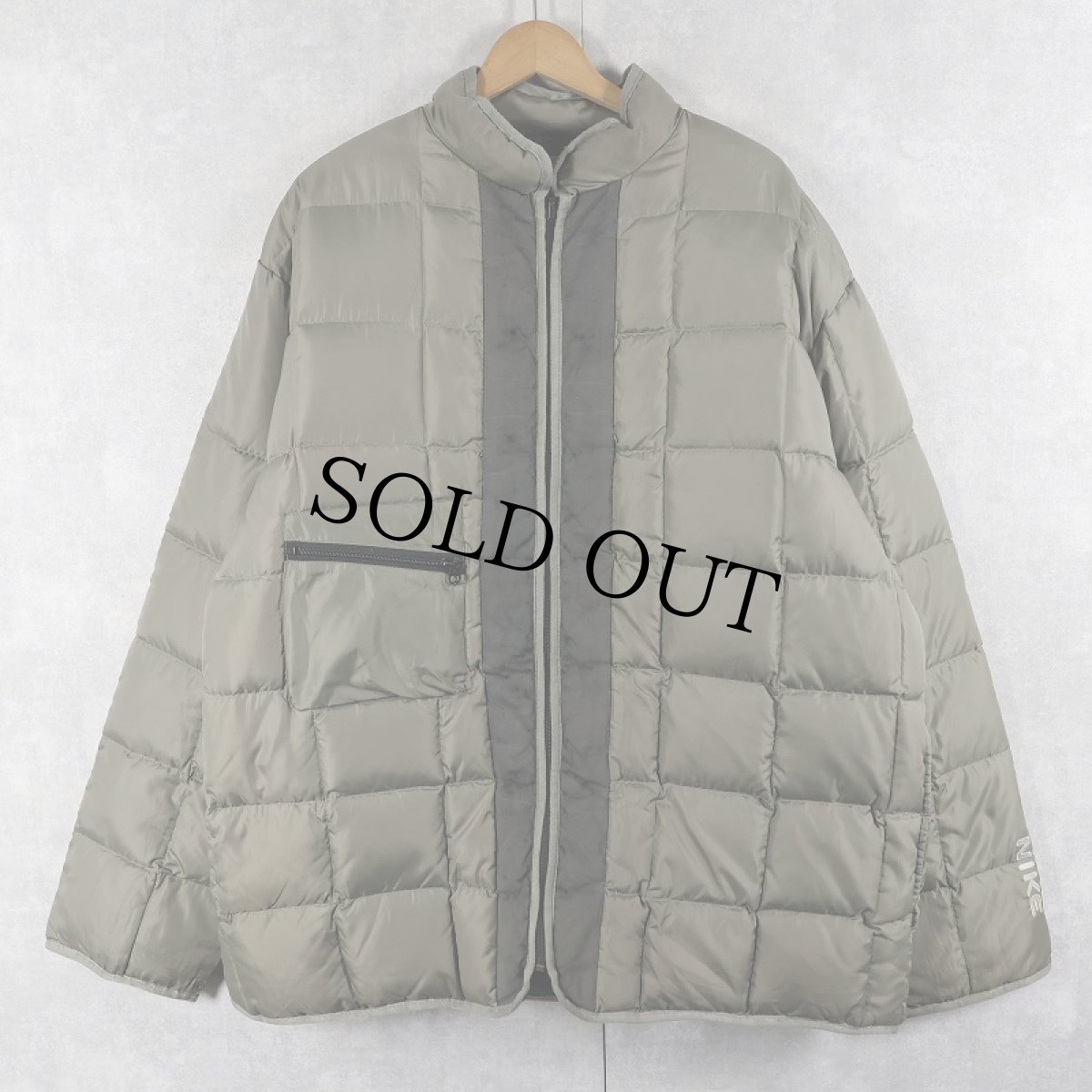 画像4: NIKE リフレクター付き キルティングダウンジャケット XL (4)