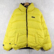 画像1: 90's FIRST DOWN リバーシブル ダウンジャケット L (1)