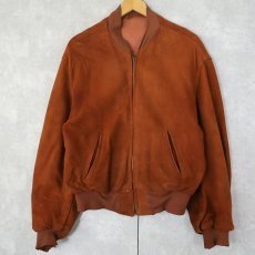 画像1: 〜70's スエードレザージャケット SIZE44 (1)