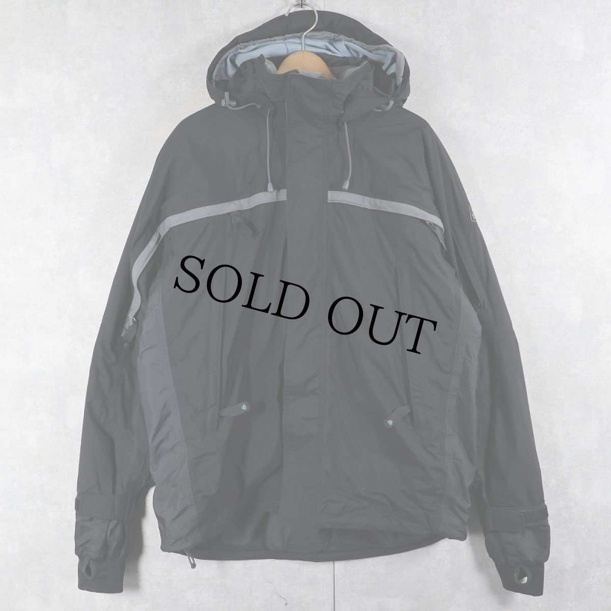 画像1: 2000's NIKE ACG "STORM-FIT" ナイロンマウンテンパーカー BLACK M (1)