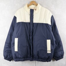 画像1: KARGLASS FRANCE製 切り替えデザイン 中綿入り キルティングジャケット (1)