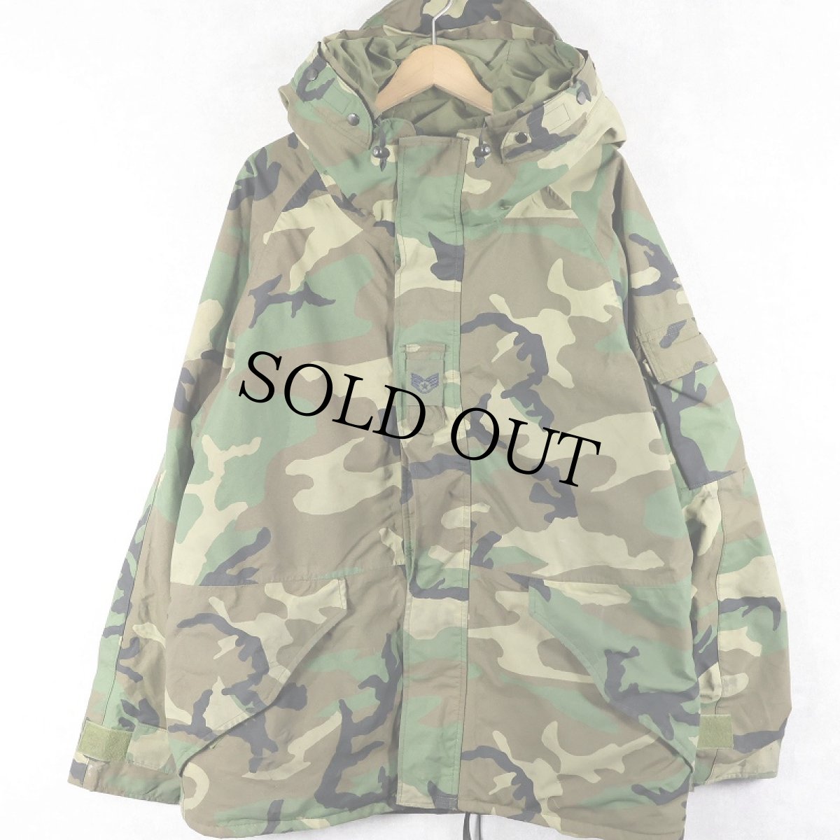 画像1: 2000's U.S.MILITARY ECWCS GEN1 ウッドランドカモ GORE-TEXパーカ LAEGE-REGULAR (1)