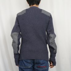 画像3: 80〜90's L.L.Bean ENGLAND製 コマンドセーター NAVY L (3)