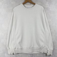 画像1: Champion REVERSE WEAVE インサイドアウト 目無し スウェット L (1)