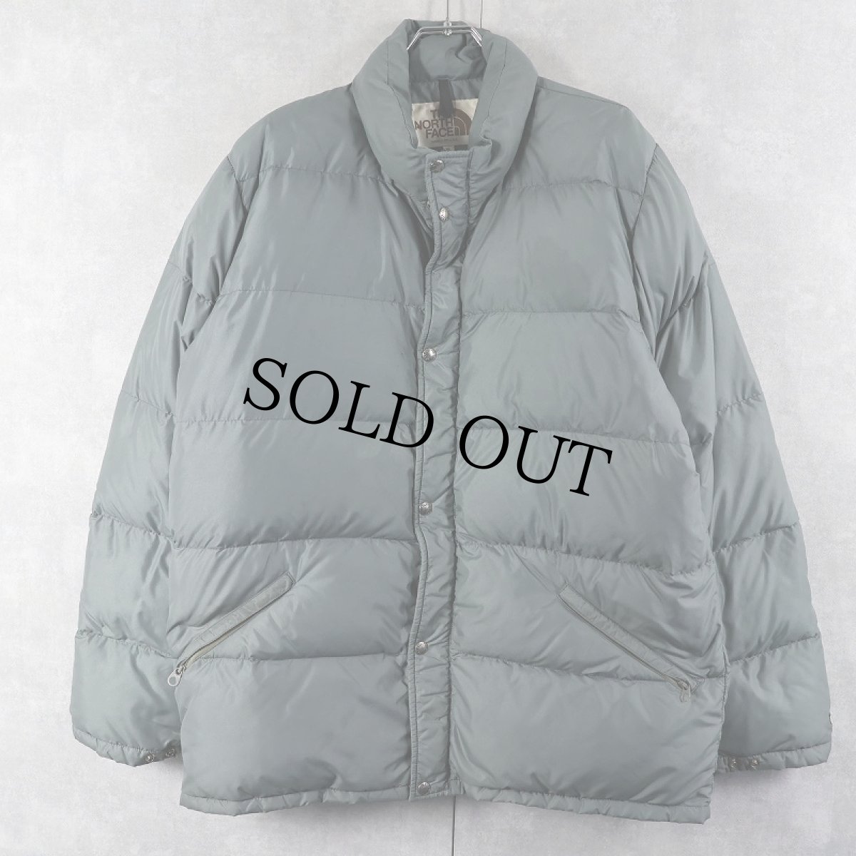 画像1: 80's THE NORTH FACE 茶タグ USA製 ダウンジャケット XL (1)