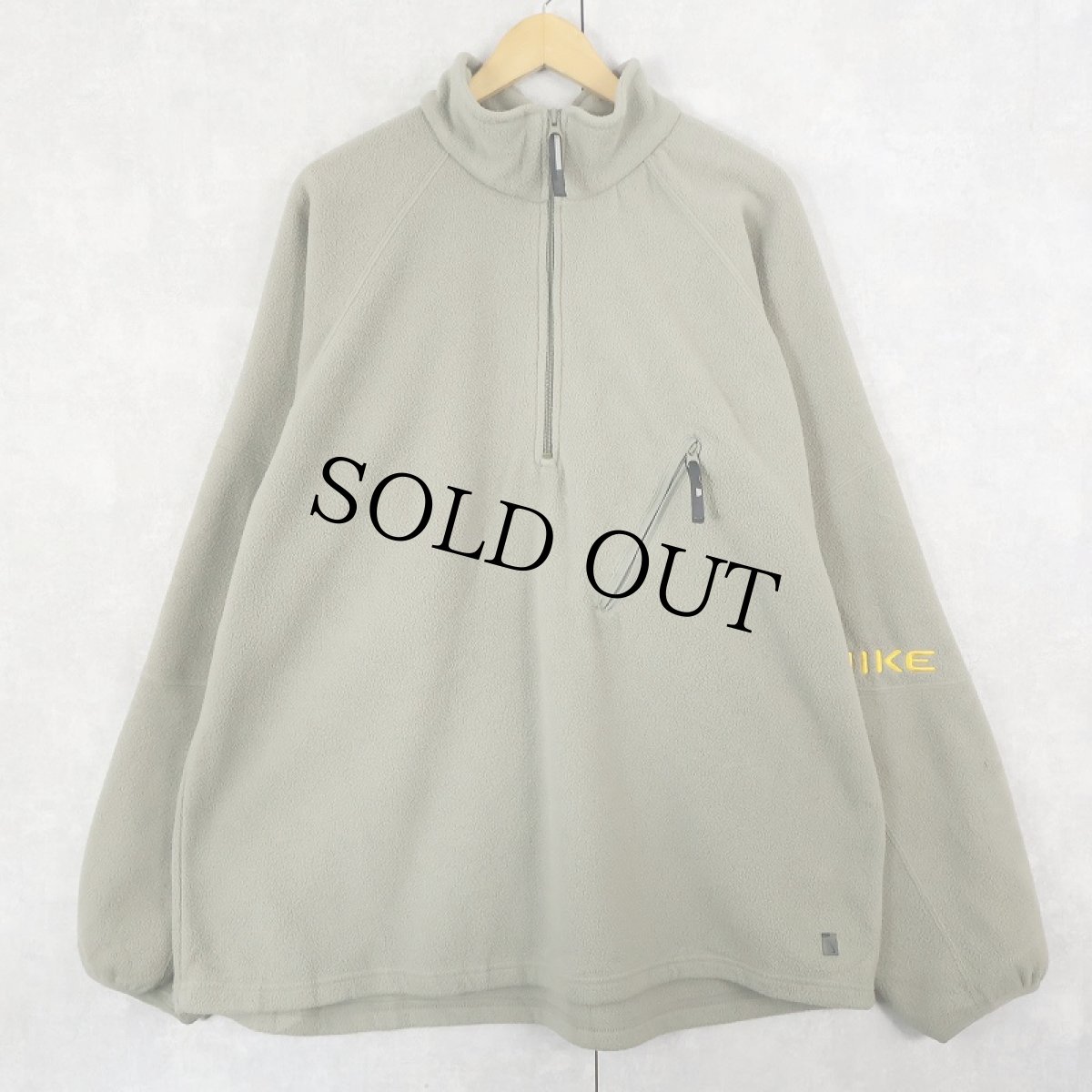 画像1: NIKE ハーフジップ フリースジャケット XXL (1)