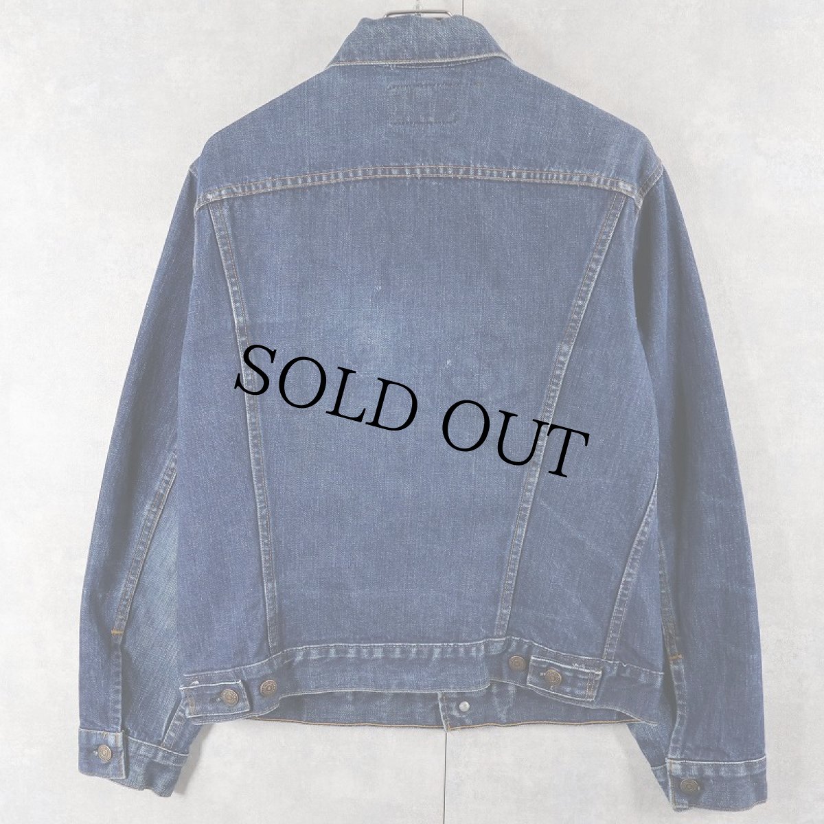 画像2: 70's Levi's 70505 USA製 デニムジャケット SIZE40 (2)