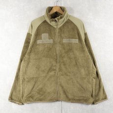 画像1: 民間品 U.S.MILITARY ECWCS GEN3 Cold Weather コヨーテフリースジャケット LARGE-REGULAR (1)