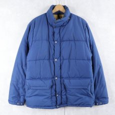 画像1: 70's THE NORTH FACE 茶タグ ポリエステルダウンジャケット M (1)