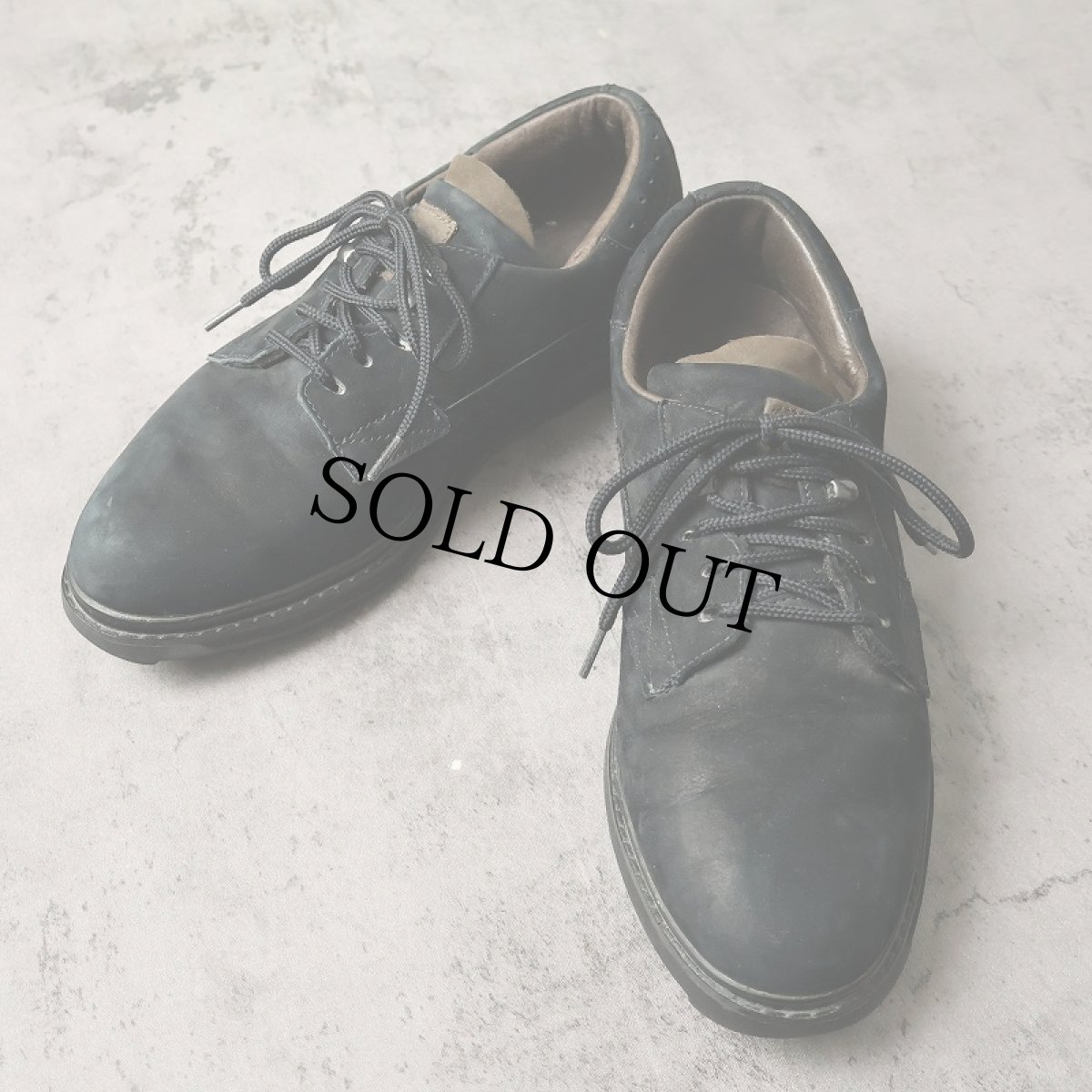 画像1: 90's Reebok "BOKS" スウェードシューズ BLACK 26cm (1)