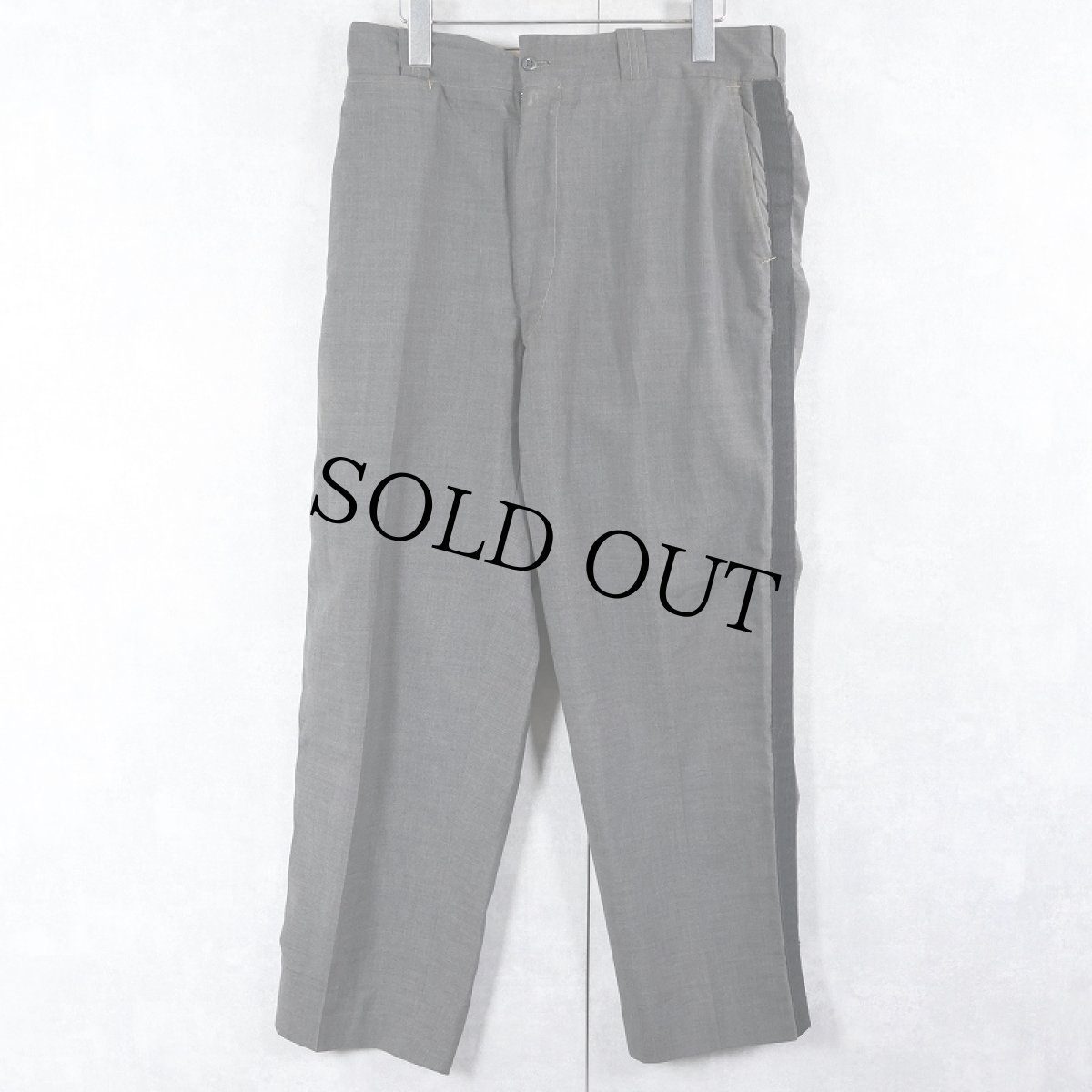 画像2: 50〜60's サイドライン セレモニーパンツ W31 (2)