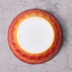 画像2: 60's Fire-King USA製 キンバリー シリアルボウル ORANGE (2)
