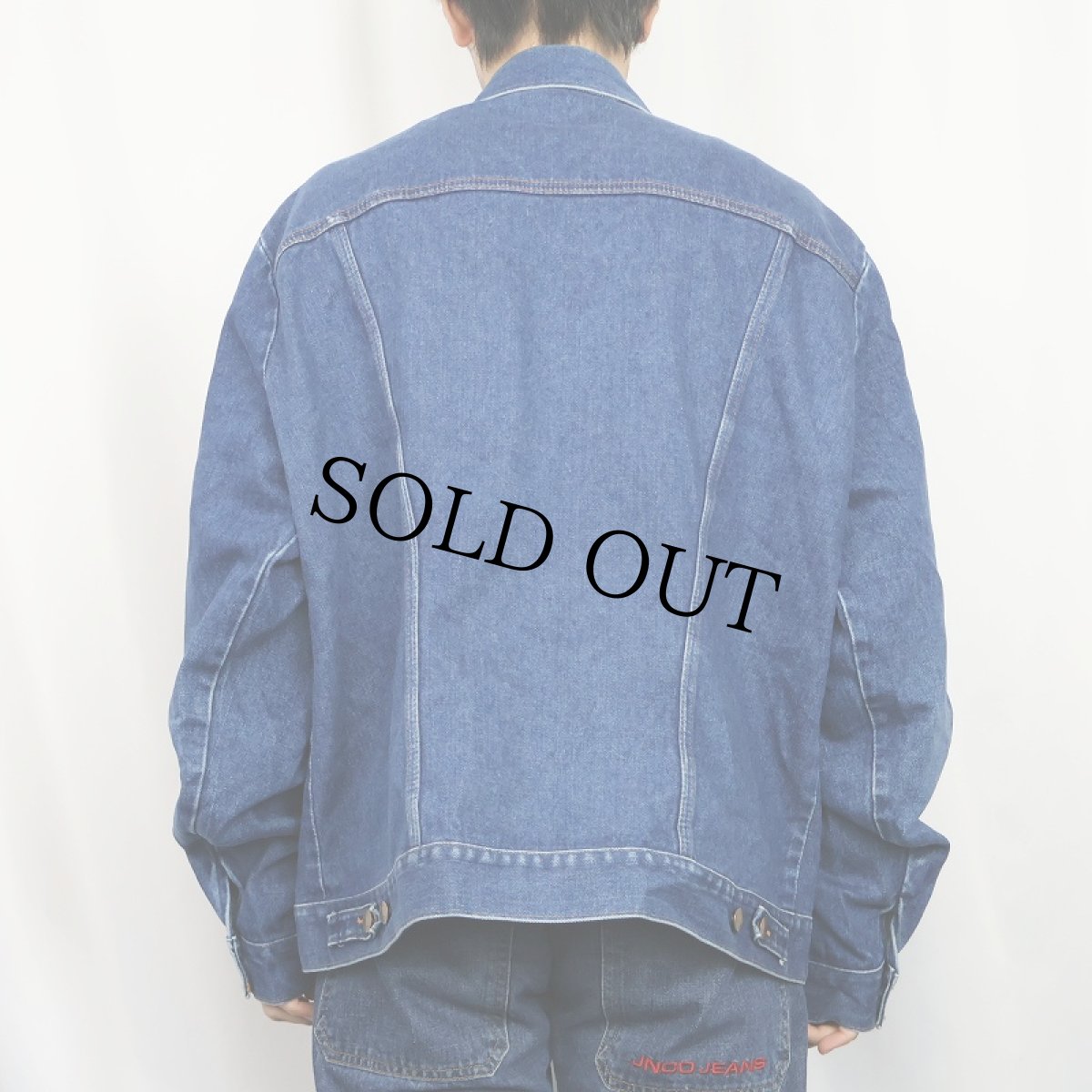画像3: 80's Wrangler 74136NV USA製 デニムジャケット SIZE50L (3)
