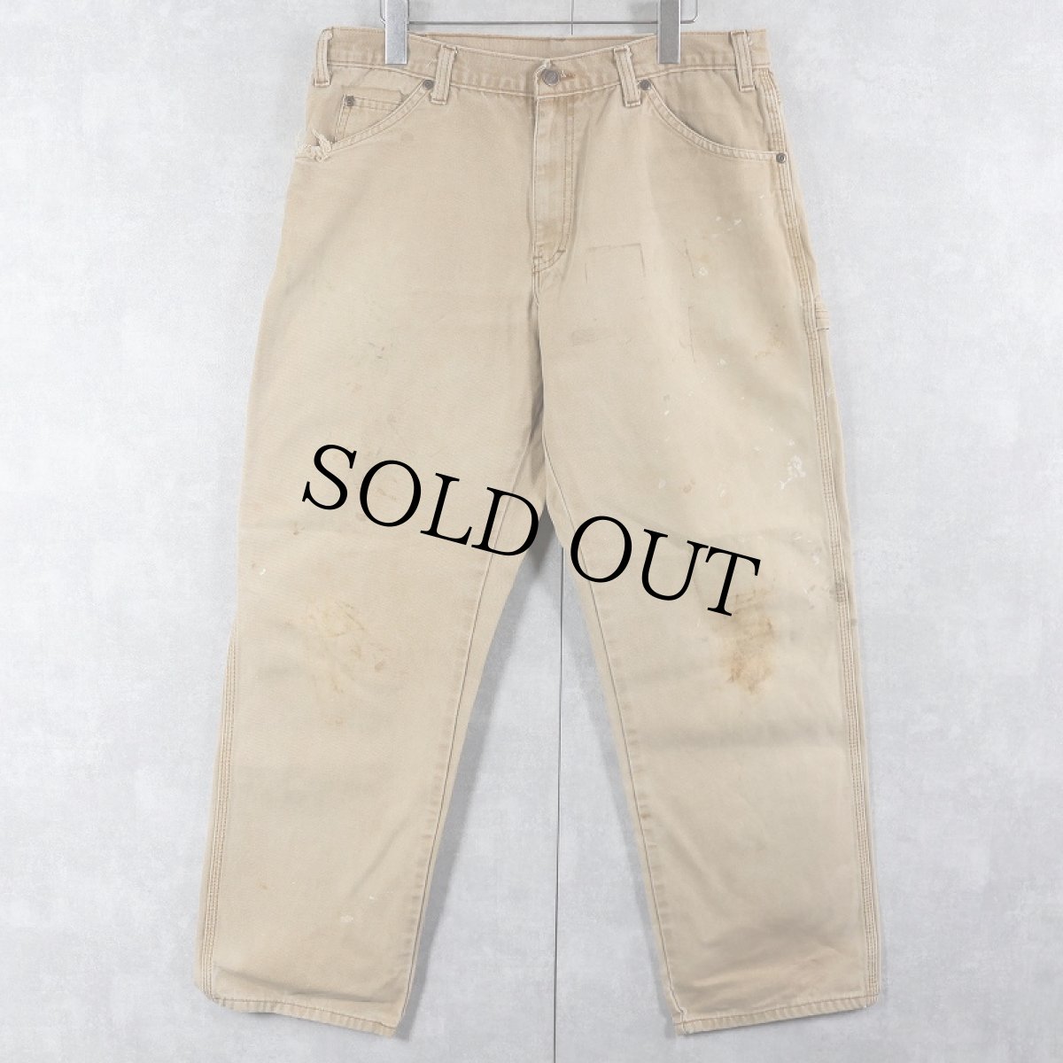 画像3: Dickies ダックペインターパンツ W34 (3)