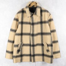 画像1: 70〜80's PENDLETON チェック柄 リバーシブル ウールジャケット  (1)