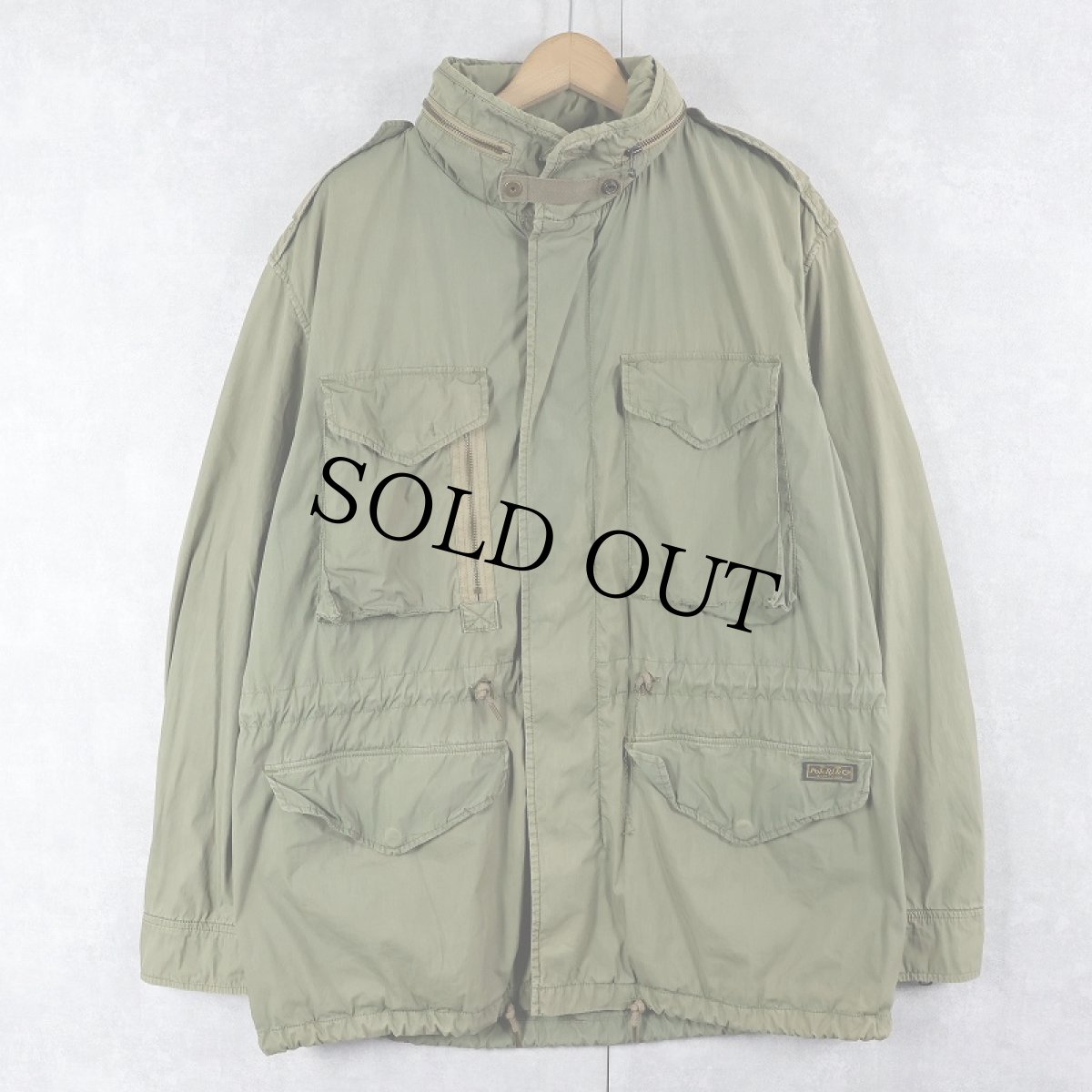 画像1: POLO Ralph Lauren "M-65 TYPE" フィールドジャケット L (1)
