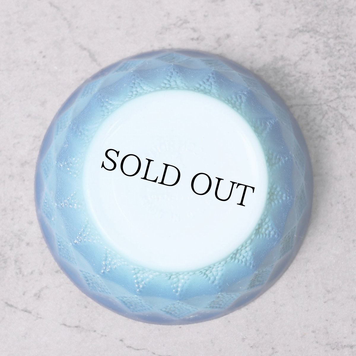 画像2: 60's Fire-King USA製 キンバリー シリアルボウル BLUE (2)