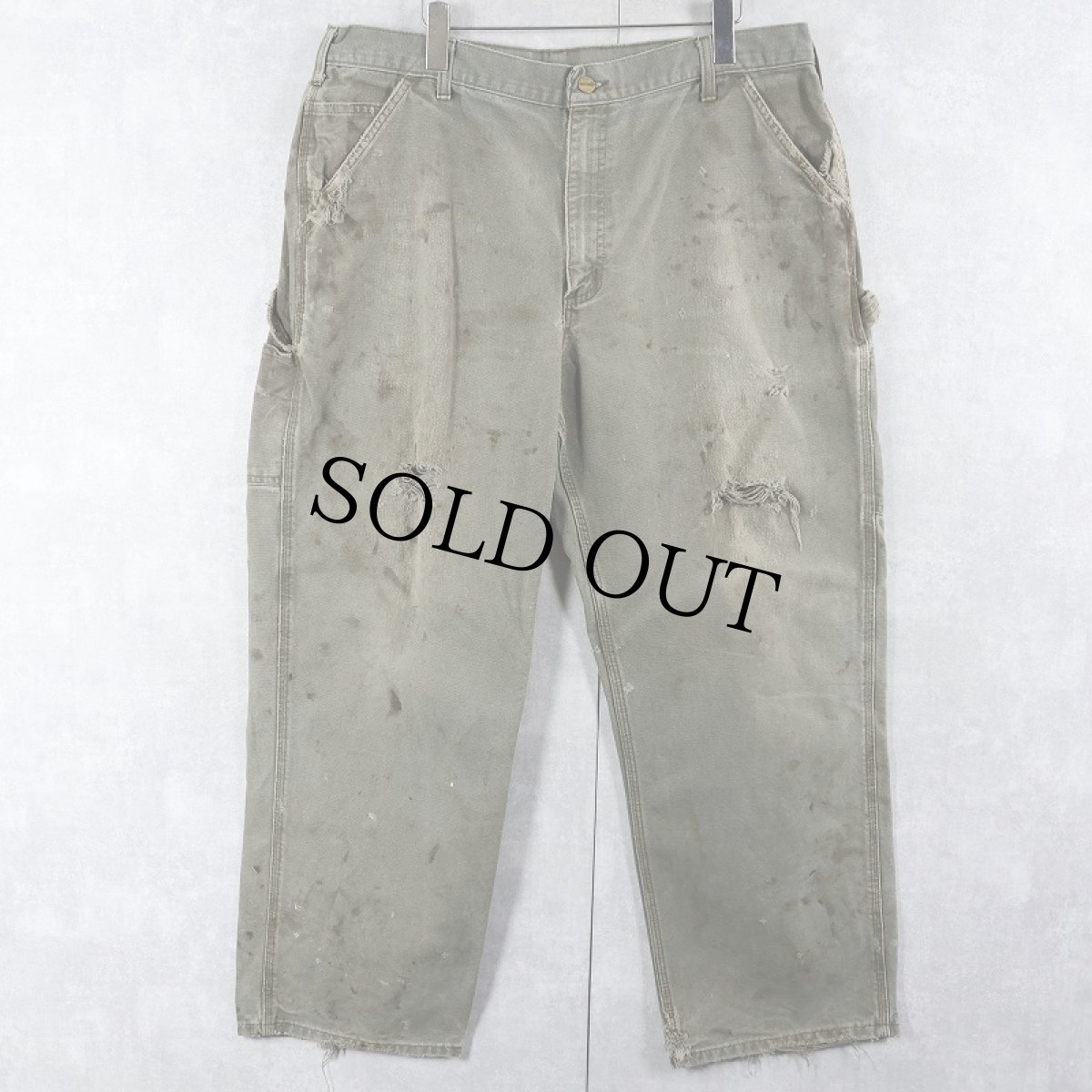 画像2: Carhartt ダックペインターパンツ W38 (2)