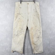 画像2: 80〜90's Carhartt USA製 ダックペインターパンツ W37 (2)