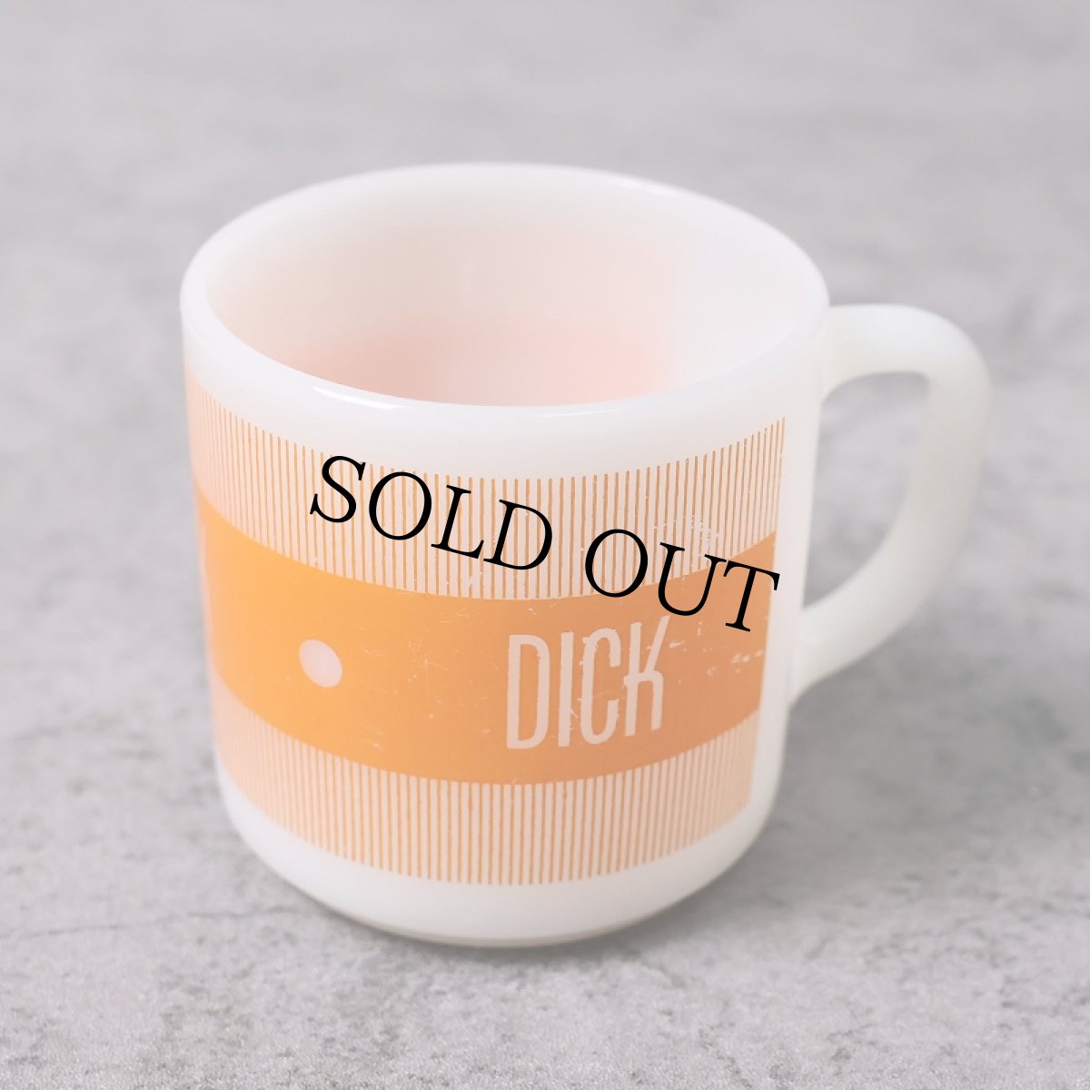 画像1: 60〜70's FEDERAL "DICK"  ネームマグ  (1)