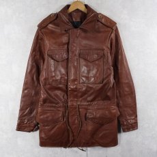 画像1: 70's "M-65 TYPE" レザージャケット SIZE38 (1)