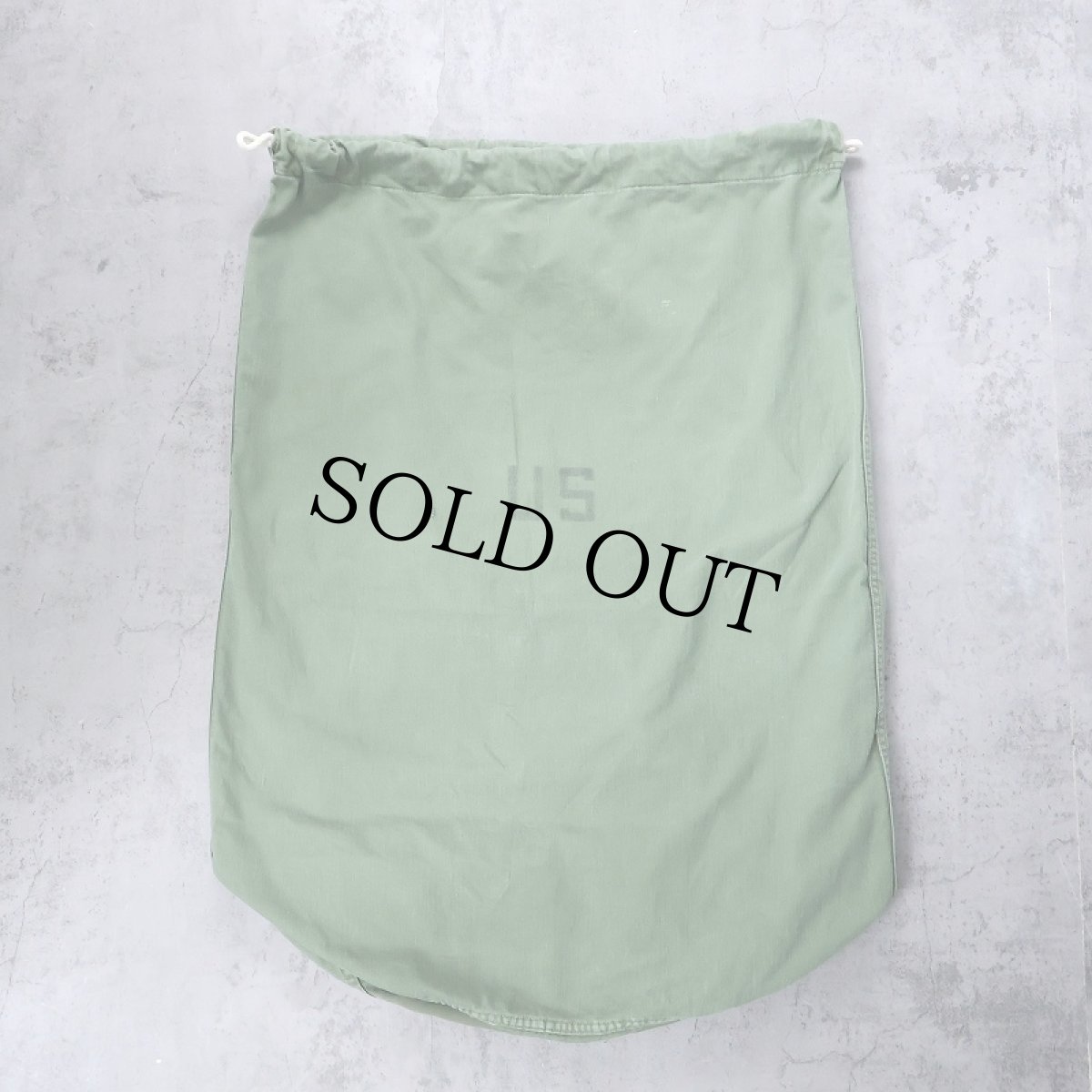 画像1: 50〜60's U.S.ARMY ステンシル入り ランドリーバッグ  (1)