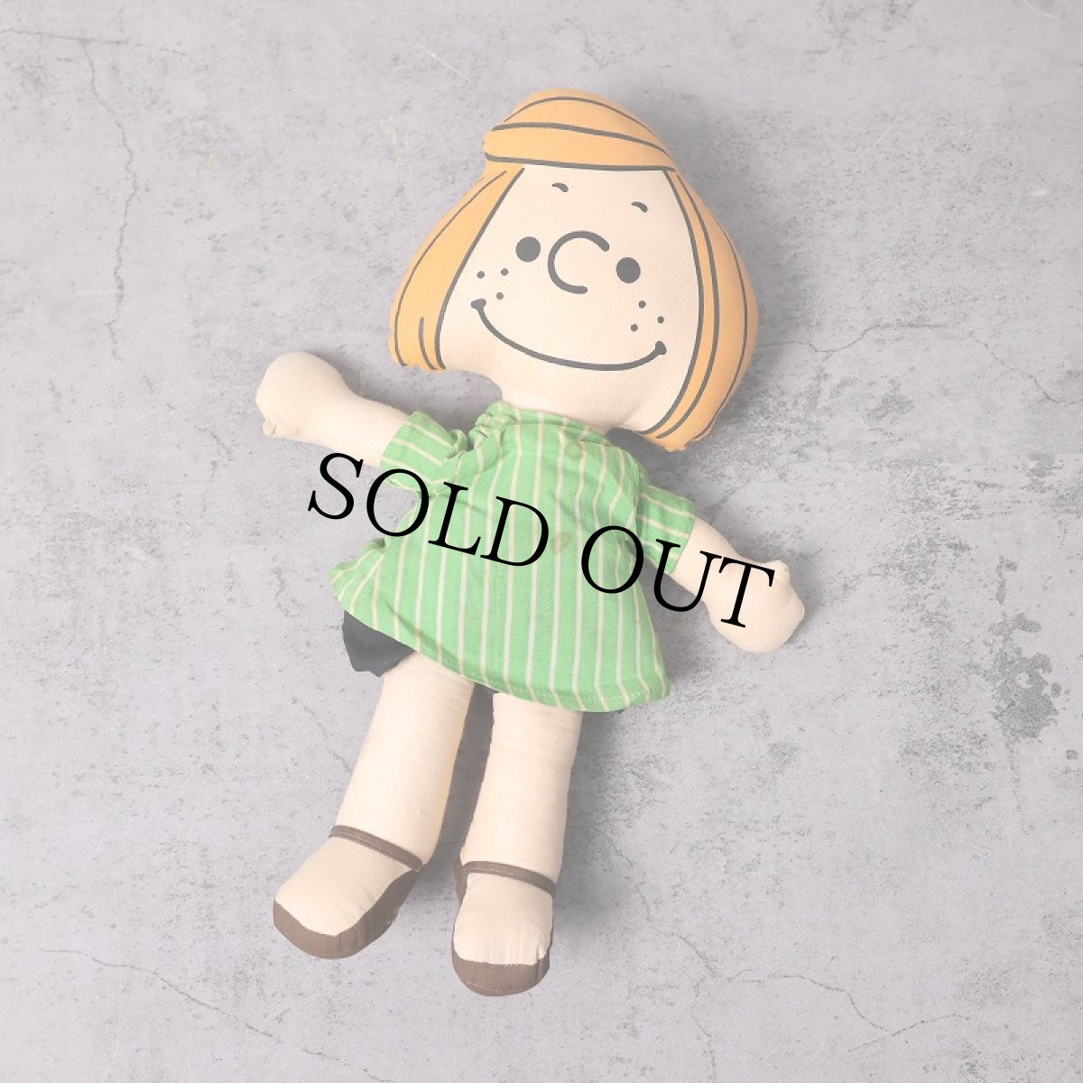 画像1: VINTAGE PEANUTS  "Peppermint Patty" キャラクタードール (1)