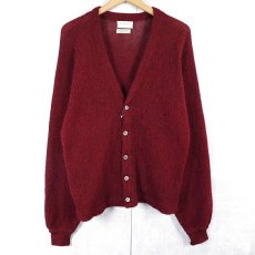 画像1: 50〜60's Rothschild's LORD JEFF アルパカニットカーディガン M (1)