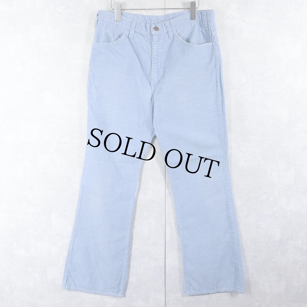 画像1: 70〜80's JCPenney コーデュロイフレアパンツ W33 (1)