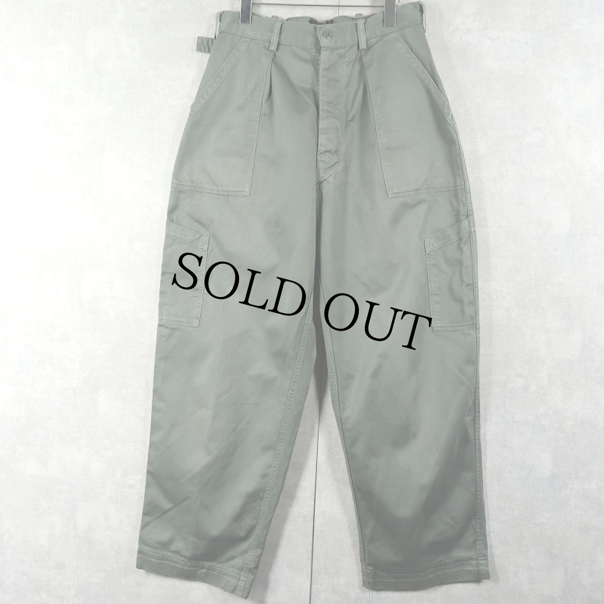 画像1: 50's USAF メカニックパンツ 32L (1)