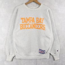 画像1: 90's Champion REVERSE WEAVE "TAMPA BAY BUCCANEERS" NFLチームプリントスウェット L (1)