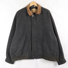 画像1: 90's Woolrich USA製 ウールジップジャケット XL (1)
