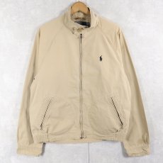 画像1: POLO Ralph Lauren "G-9 TYPE" コットンスイングトップ M (1)
